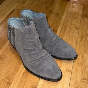 Blowfish booties with zippers